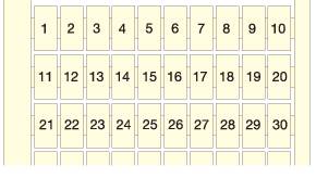ABB RC55-1A100-H Markierungsetiketten