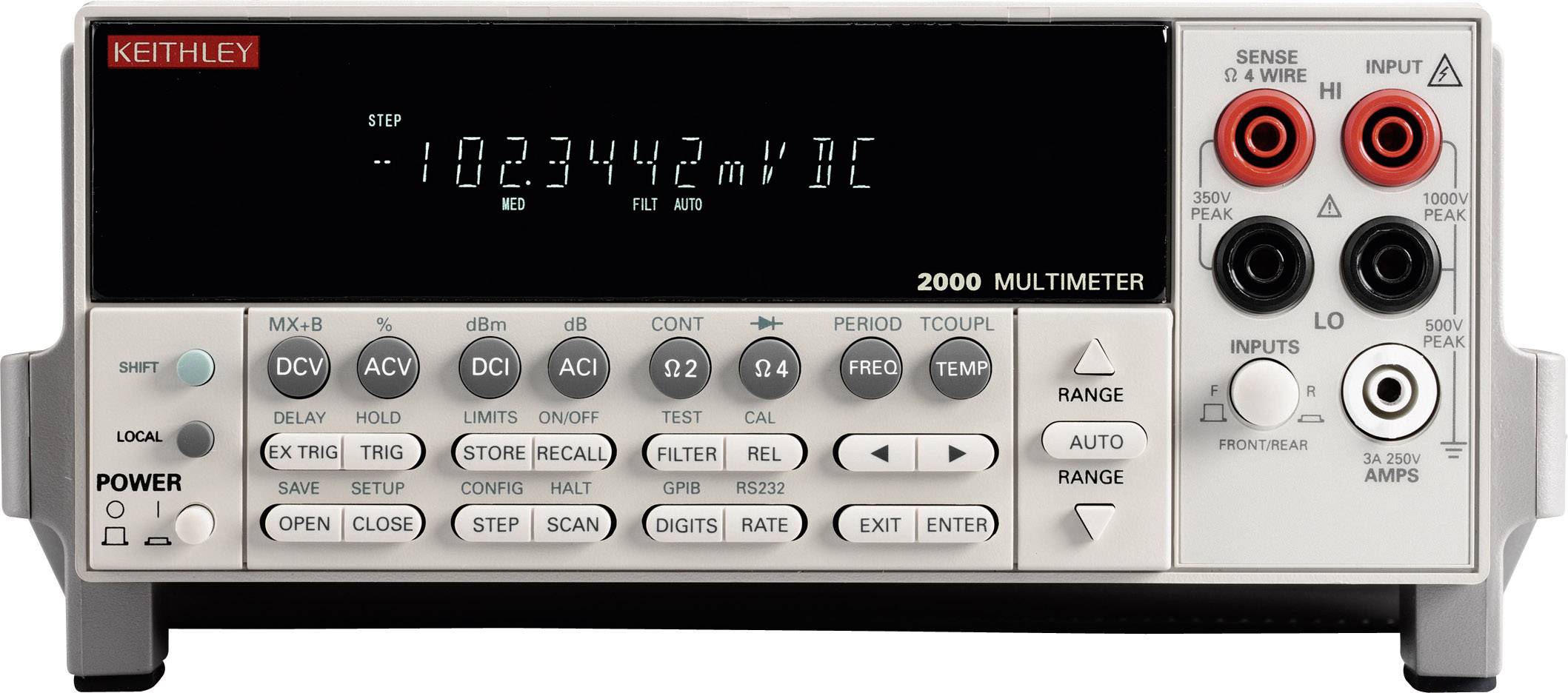 Keithley 2000E Tisch-Multimeter digital Anzeige (Counts): 1000000