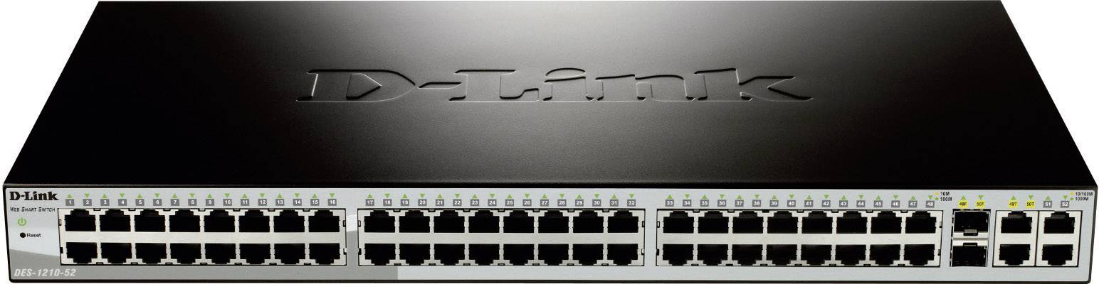 D-Link DES-1210-52 Netzwerk Switch RJ45 52 Port
