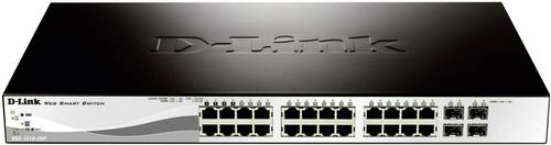 D-Link DGS-1210-28P Netzwerk Switch 28 Port 1 GBit/s PoE-Funktion