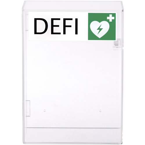 MEDX5 AED-AI-PLX-AL DEFI-Wandkasten Innenbereich mit Alarm