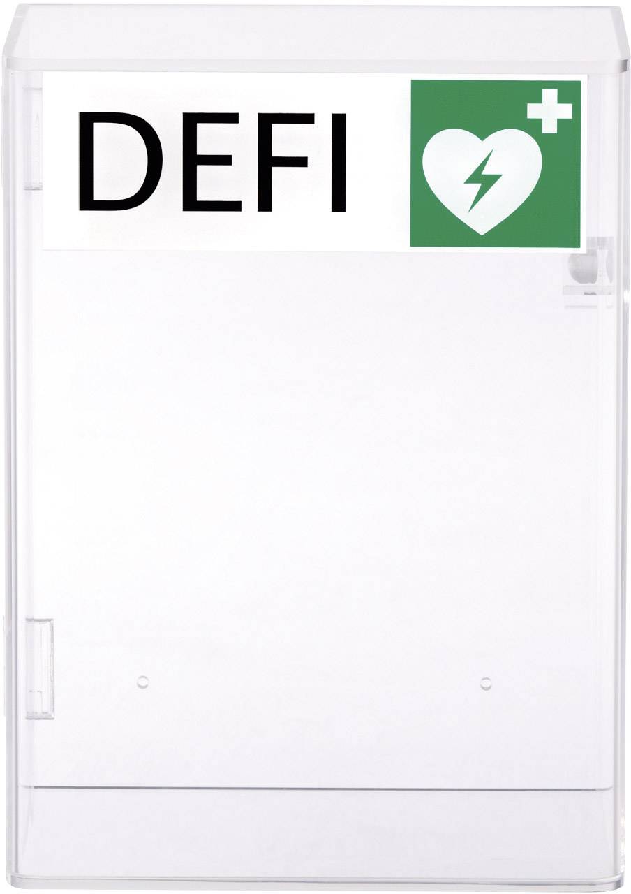 HeartSine AED-HS-SAM350P + PLX-BM-AKL Defibrillator Innenbereich inkl. Wandkasten, inkl. Defibrillator, Automatische Schockabgabe