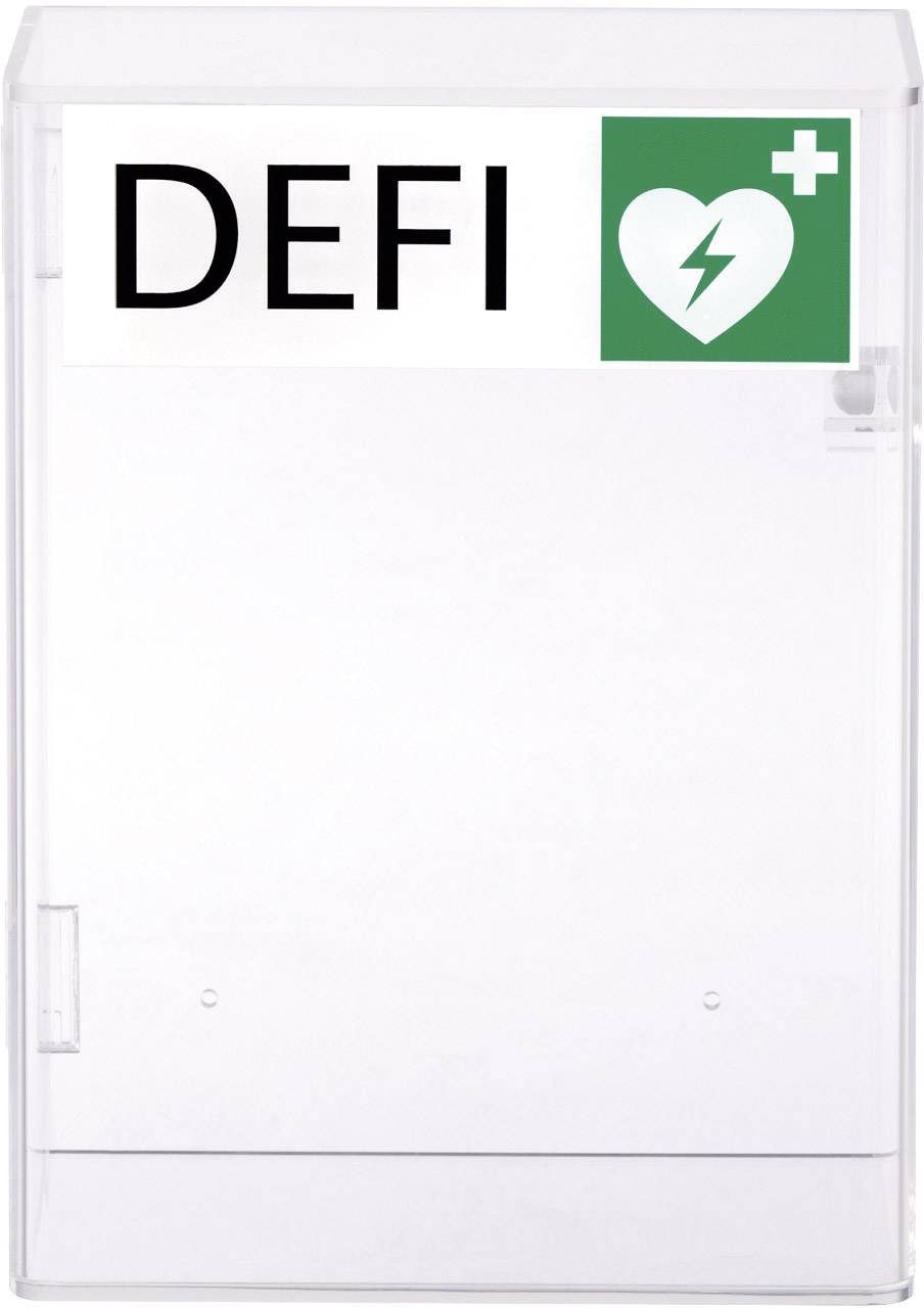 HeartSine AED-HS-SAM500P + PLX-BM-AKL Defibrillator Innenbereich inkl. Wandkasten, inkl. Defibrillator, Echtzeit-Feedback