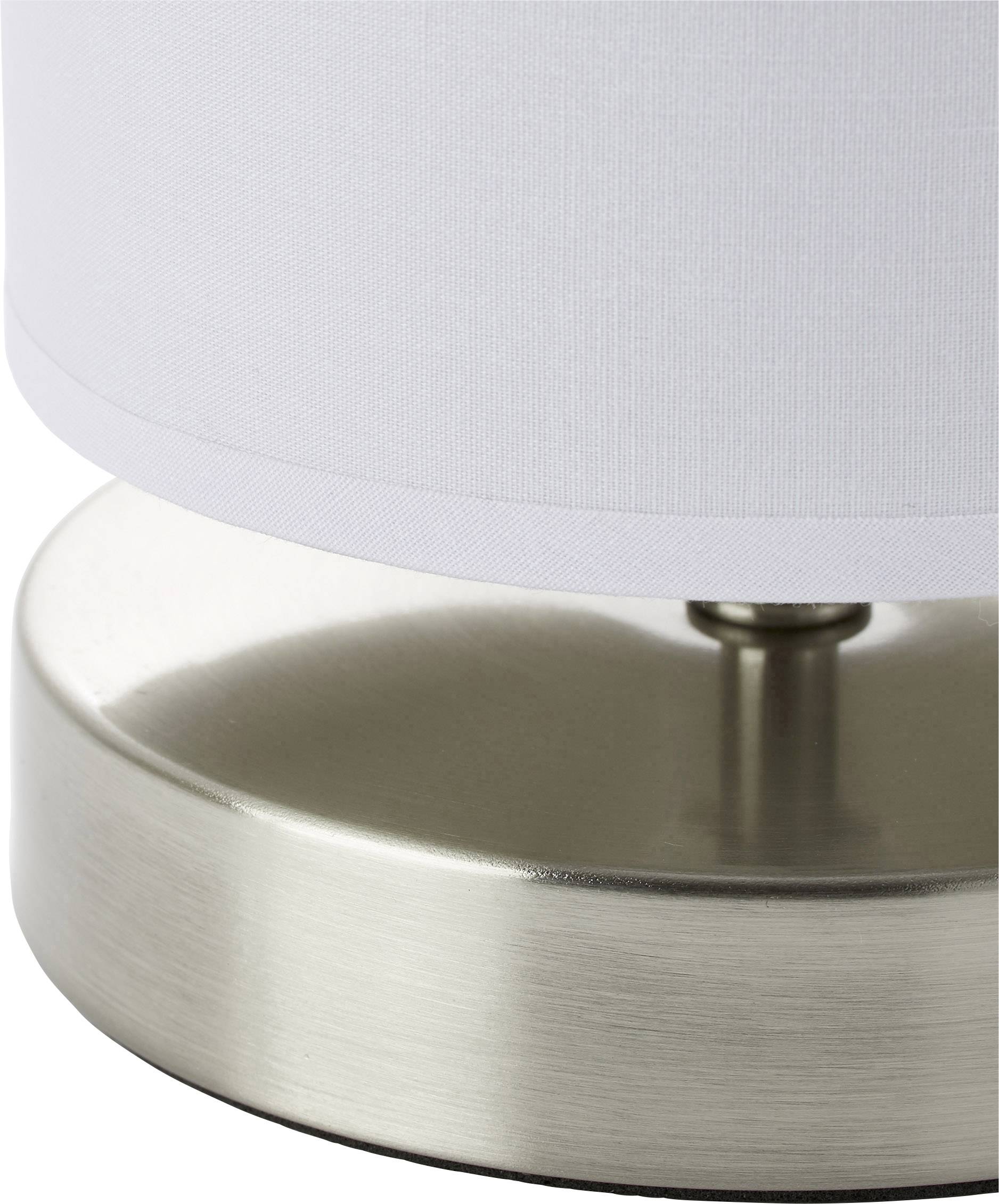 Brilliant Claire 13247/05 Nachttischlampe Energiesparlampe, Halogen E14 40 W Weiß