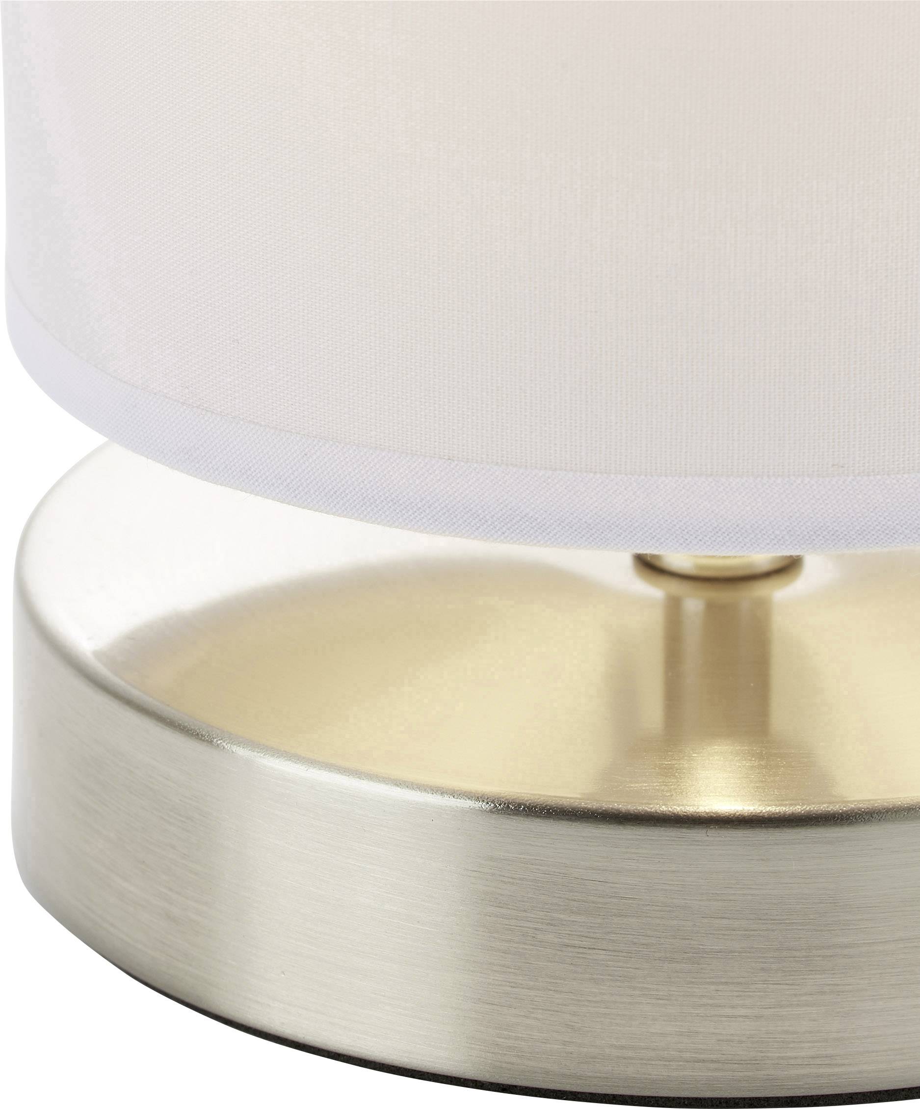 Brilliant Claire 13247/05 Nachttischlampe Energiesparlampe, Halogen E14 40 W Weiß