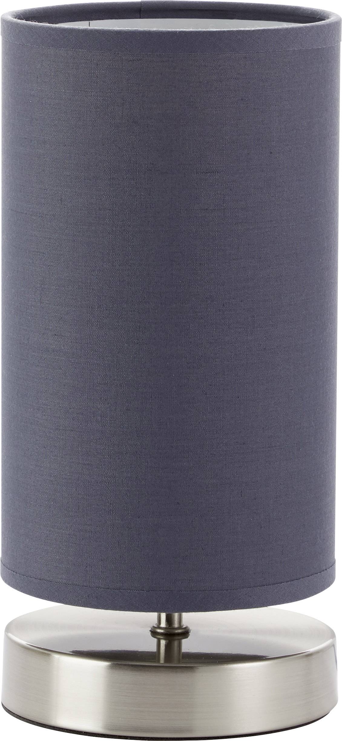 Brilliant Claire 13247/22 Nachttischlampe Energiesparlampe, Halogen E14 40W Grau