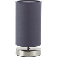 Brilliant Claire 13247/22 Nachttischlampe Energiesparlampe, Halogen E14 40W Grau Brilliant Claire 13247/22 Nachttischlampe Energiesparlampe, Halogen E14 40W Grau