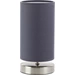 Brilliant Claire 13247/22 Nachttischlampe Energiesparlampe, Halogen E14 40W Grau Brilliant Claire 13247/22 Nachttischlampe Energiesparlampe, Halogen E14 40W Grau