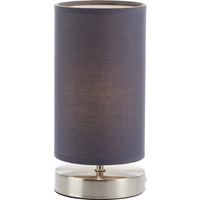 Brilliant Claire 13247/22 Nachttischlampe Energiesparlampe, Halogen E14 40W Grau Brilliant Claire 13247/22 Nachttischlampe Energiesparlampe, Halogen E14 40W Grau