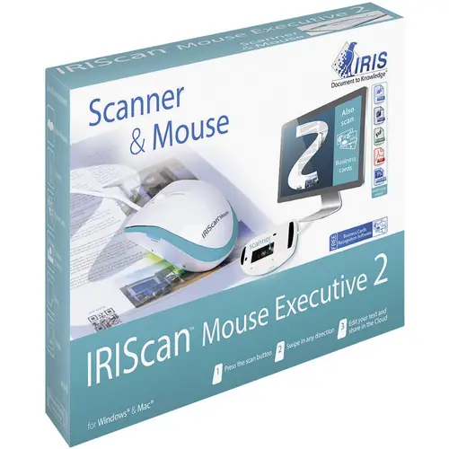 IRIS by Canon IRIScan™ Mouse Executive 2 Maus-Scanner A3 300 x 300 dpi USB IRIS by Canon IRIScan™ Mouse Executive 2 Maus-Scanner A3 300 x 300 dpi USB