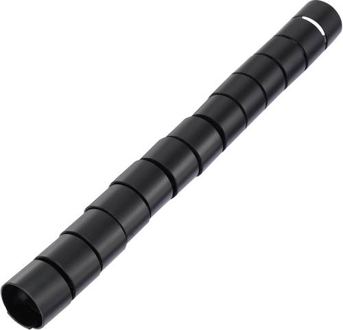 TRU Components 1593198 TC-KL25BKZ-20M203 Kabelschlauch 25mm (max) Schwarz Meterware