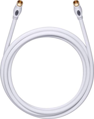 Antennen, SAT Anschlusskabel [1x F-Stecker - 1x F-Stecker] 0.75m 120 dB vergoldete Steckkon