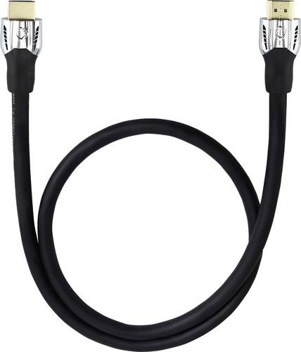Oehlbach HDMI Anschlusskabel [1x HDMI-Stecker - 1x HDMI-Stecker] 2.20m Schwarz Matrix Evolution