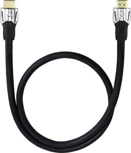 Oehlbach HDMI Anschlusskabel [1x HDMI-Stecker - 1x HDMI-Stecker] 5.10m Schwarz Matrix Evolution