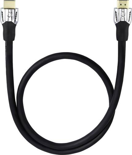 Oehlbach HDMI Anschlusskabel [1x HDMI-Stecker - 1x HDMI-Stecker] 10.00m Schwarz Matrix Evolution
