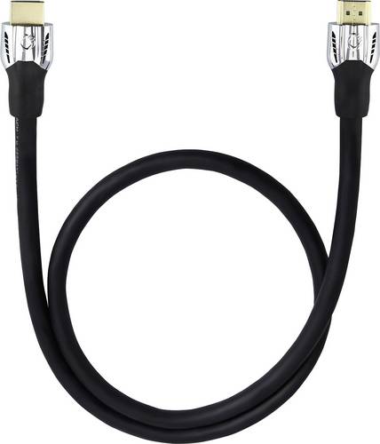Oehlbach HDMI Anschlusskabel [1x HDMI-Stecker - 1x HDMI-Stecker] 18.00m Schwarz Matrix Evolution