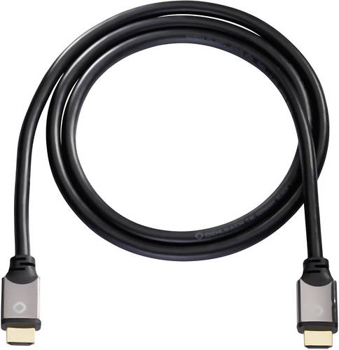 Oehlbach HDMI Anschlusskabel 10.00m Audio Return Channel, vergoldete Steckkontakte, Ultra HD (4k) HD