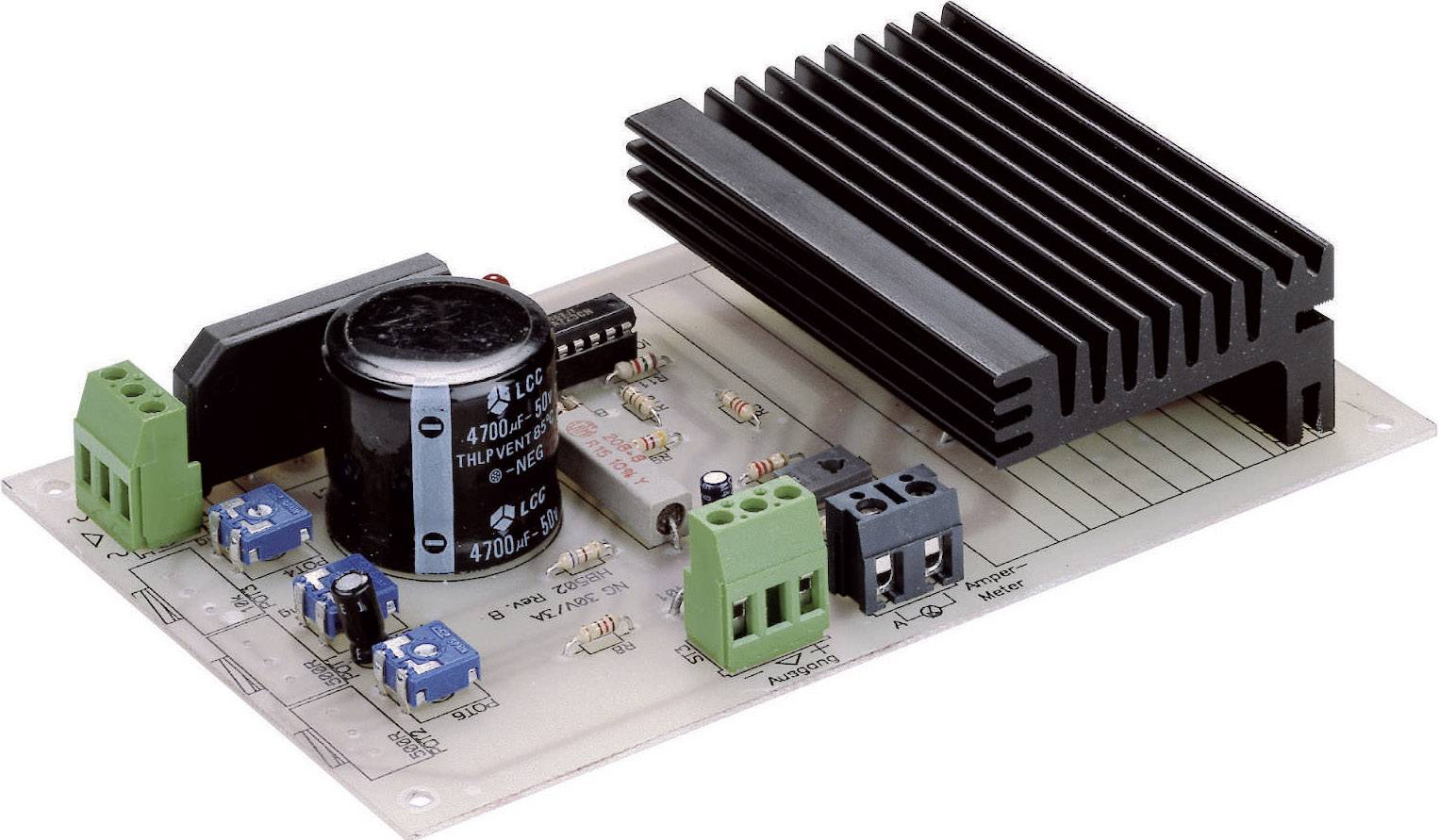 H-Tronic Netzgerät Bausatz Eingangsspannung (Bereich): 30 V/AC (max.) Ausgangsspannung (Bereich): 1 - 30 V/DC 3A