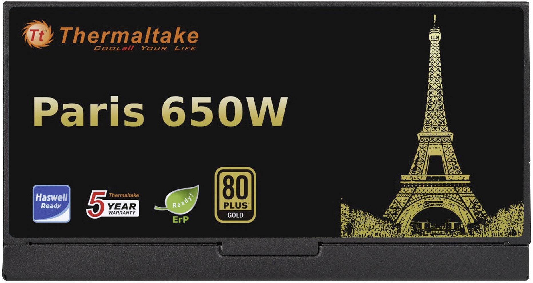 Thermaltake Paris PC Netzteil 650W ATX 80PLUS® Gold