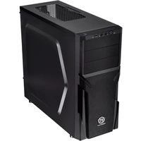 Thermaltake Versa H21 Midi-Tower PC-Gehäuse Schwarz Werkzeugfreie Festplatteninstallation, 1 vorinstallierter Lüfter Thermaltake Versa H21 Midi-Tower PC-Gehäuse Schwarz Werkzeugfreie Festplatteninstallation, 1 vorinstallierter Lüfter