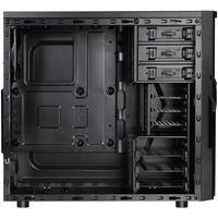 Thermaltake Versa H21 Midi-Tower PC-Gehäuse Schwarz Werkzeugfreie Festplatteninstallation, 1 vorinstallierter Lüfter Thermaltake Versa H21 Midi-Tower PC-Gehäuse Schwarz Werkzeugfreie Festplatteninstallation, 1 vorinstallierter Lüfter