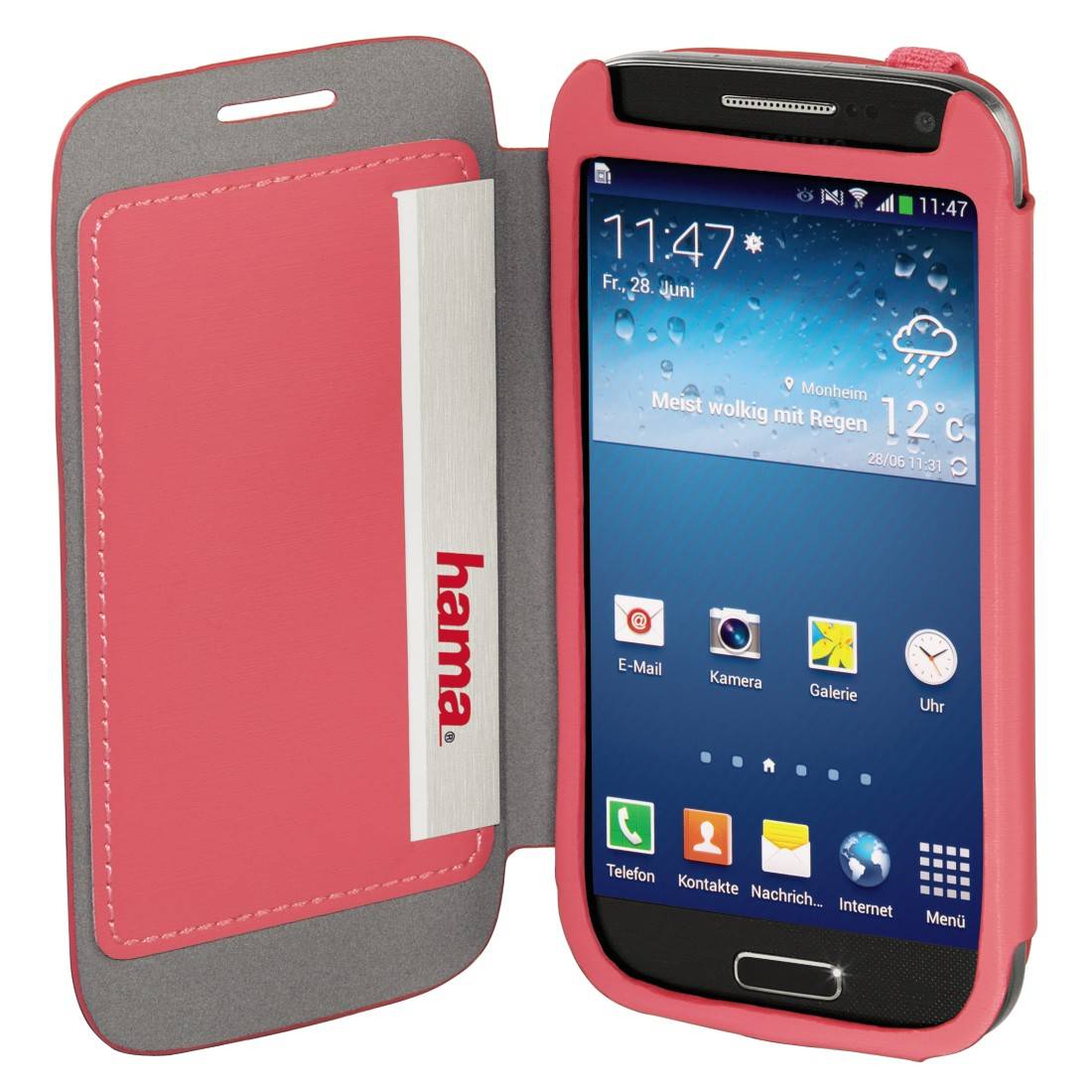 Hama Booklet Look Sleeve Pink 00124629