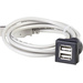 Schlegel USB-Doppel-Einbaubuchse OKTRON-Juwel Buchse, Einbau vertikal OKJ_2USB OKJ_2USB Inhalt: 1St.