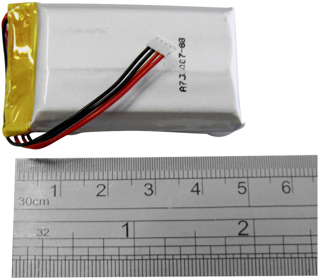 Mini-Alarmanlagen-Akku 3.7V 1300 mAh