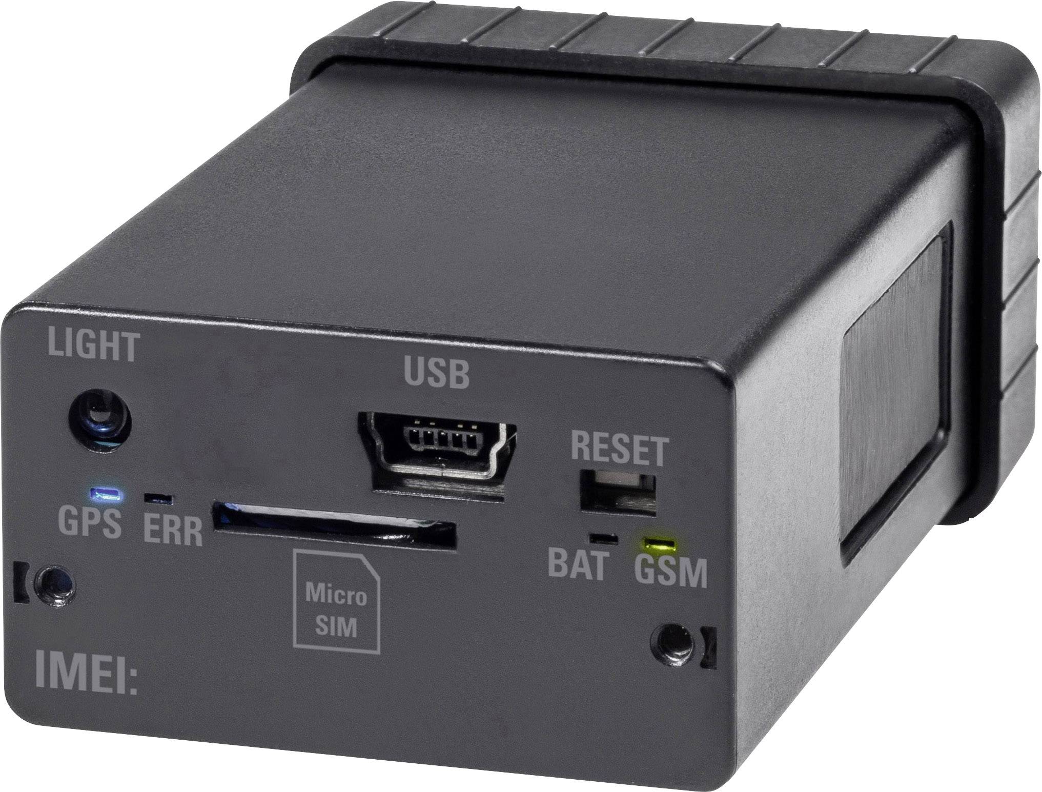 Renkforce Mini-Alarmanlage GX-111 Schwarz mit GPS-Tracking RF-3506043