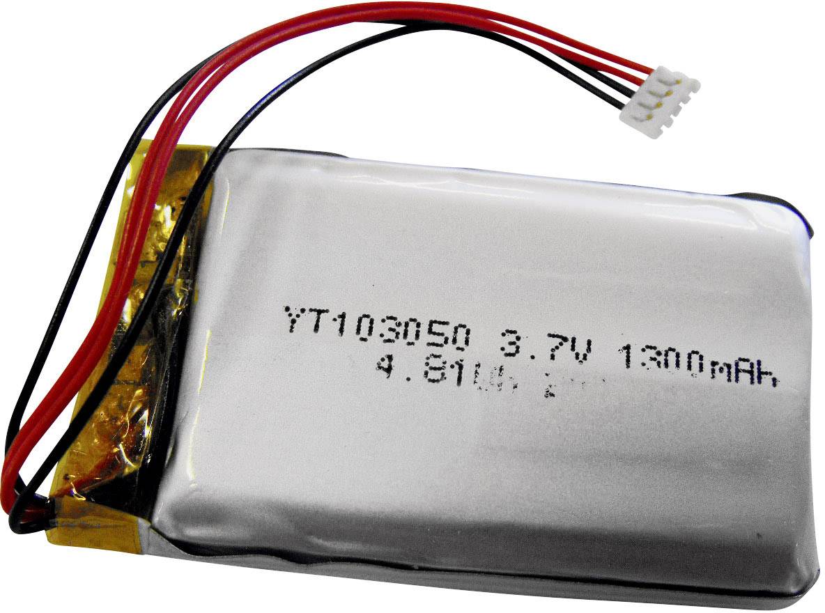 Mini-Alarmanlagen-Akku 3.7V 1300 mAh