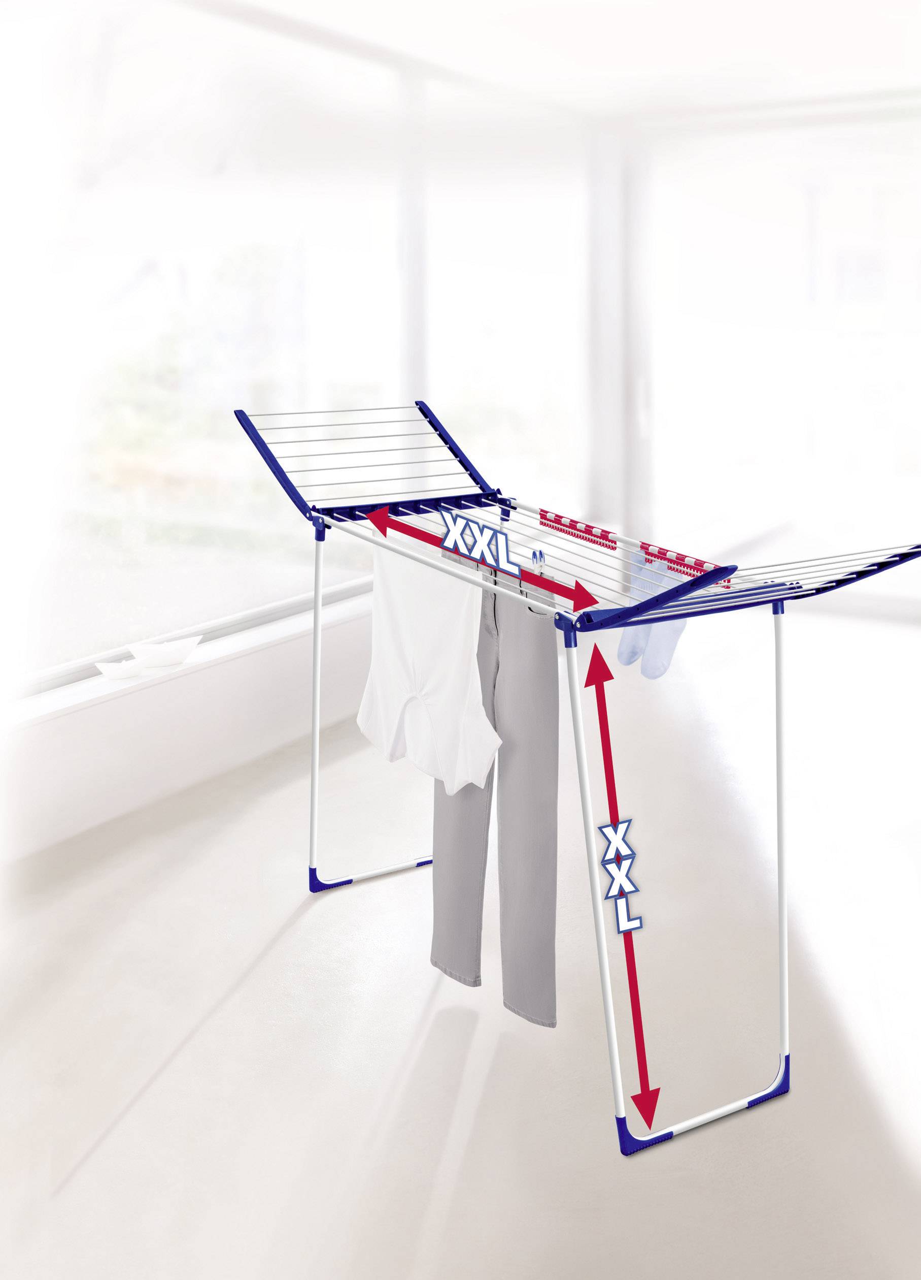 Leifheit Standtrockner Pegasus 180 Maxx blau