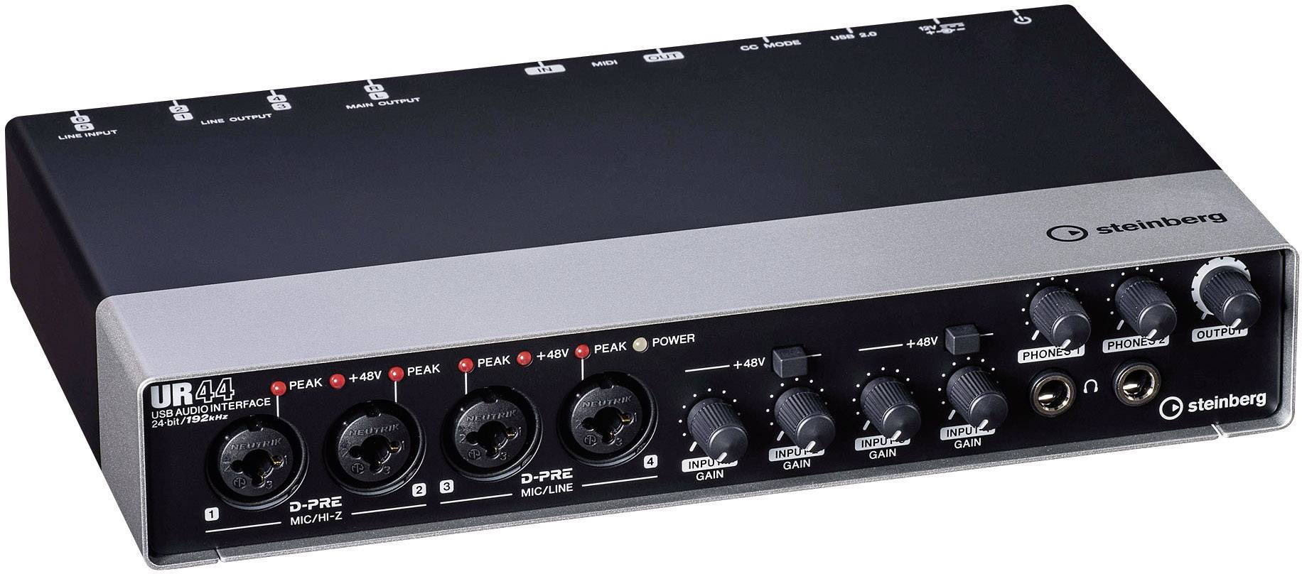 Audio Interface Steinberg UR44 inkl. Software versandkostenfrei 