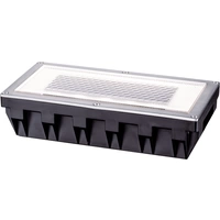 Paulmann 93775 Box Solar-Einbauleuchte 0.6W Warmweiß Edelstahl, Klar Paulmann 93775 Box Solar-Einbauleuchte 0.6W Warmweiß Edelstahl, Klar