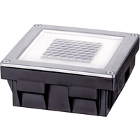 Paulmann 93774 Cube Solar-Einbauleuchte 0.24W Warmweiß Edelstahl, Klar Paulmann 93774 Cube Solar-Einbauleuchte 0.24W Warmweiß Edelstahl, Klar