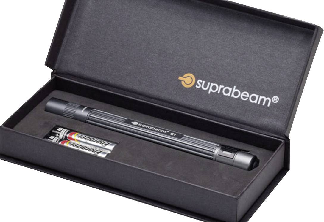 Suprabeam Q1 Q1 Penlight batteriebetrieben LED 14.2cm Grau