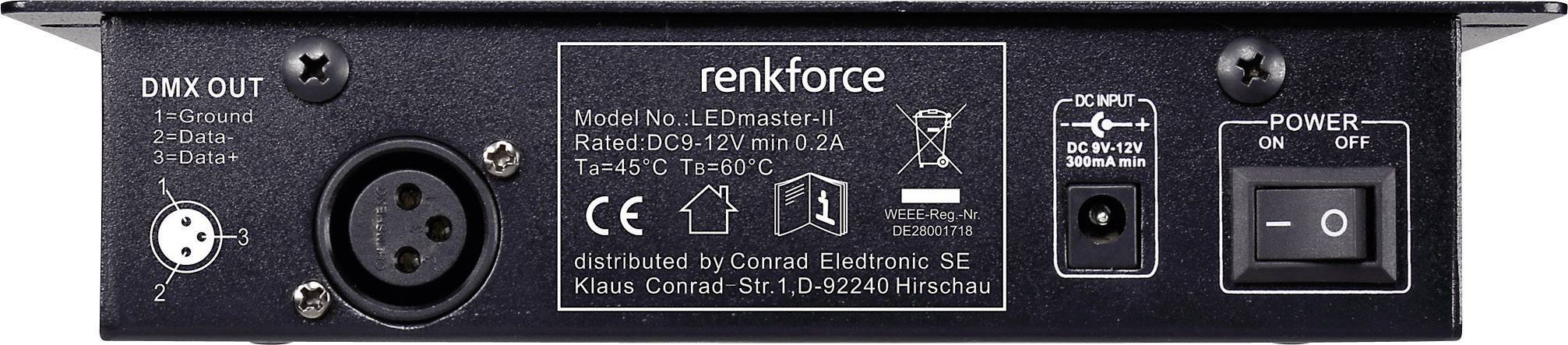 Renkforce LEDmaster-II DMX Controller 6-Kanal