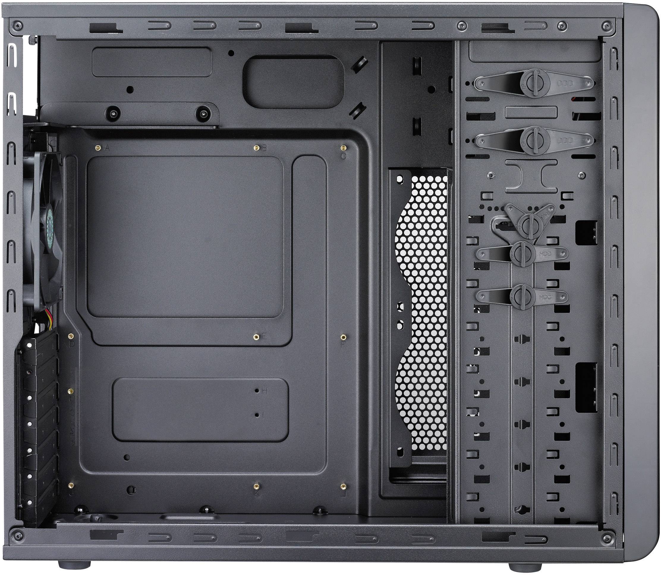 Cooler Master FOR-500-KKN1 Midi-Tower PC-Gehäuse Schwarz