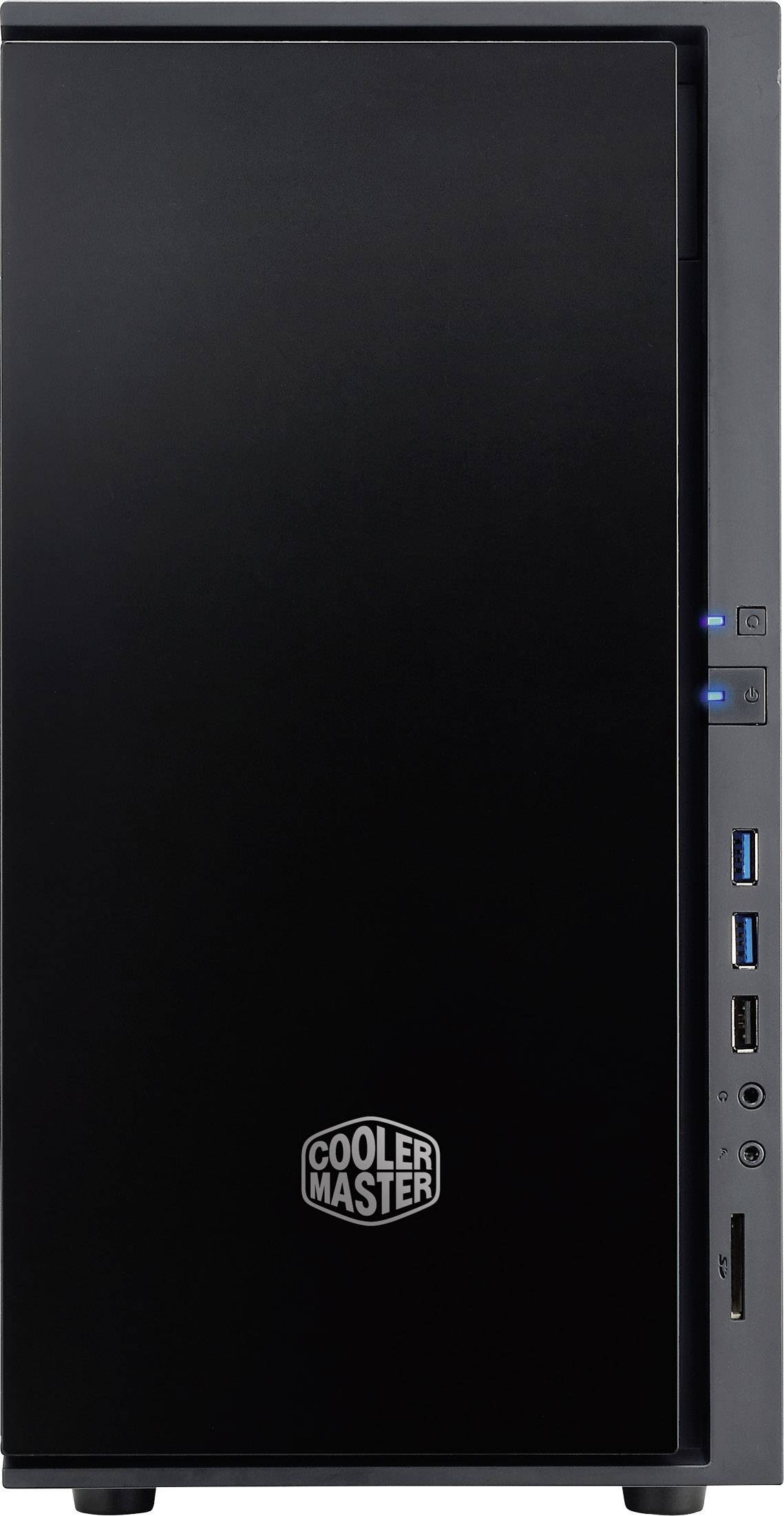 Cooler Master SIL-352M-KKN1 Midi-Tower PC-Gehäuse Schwarz