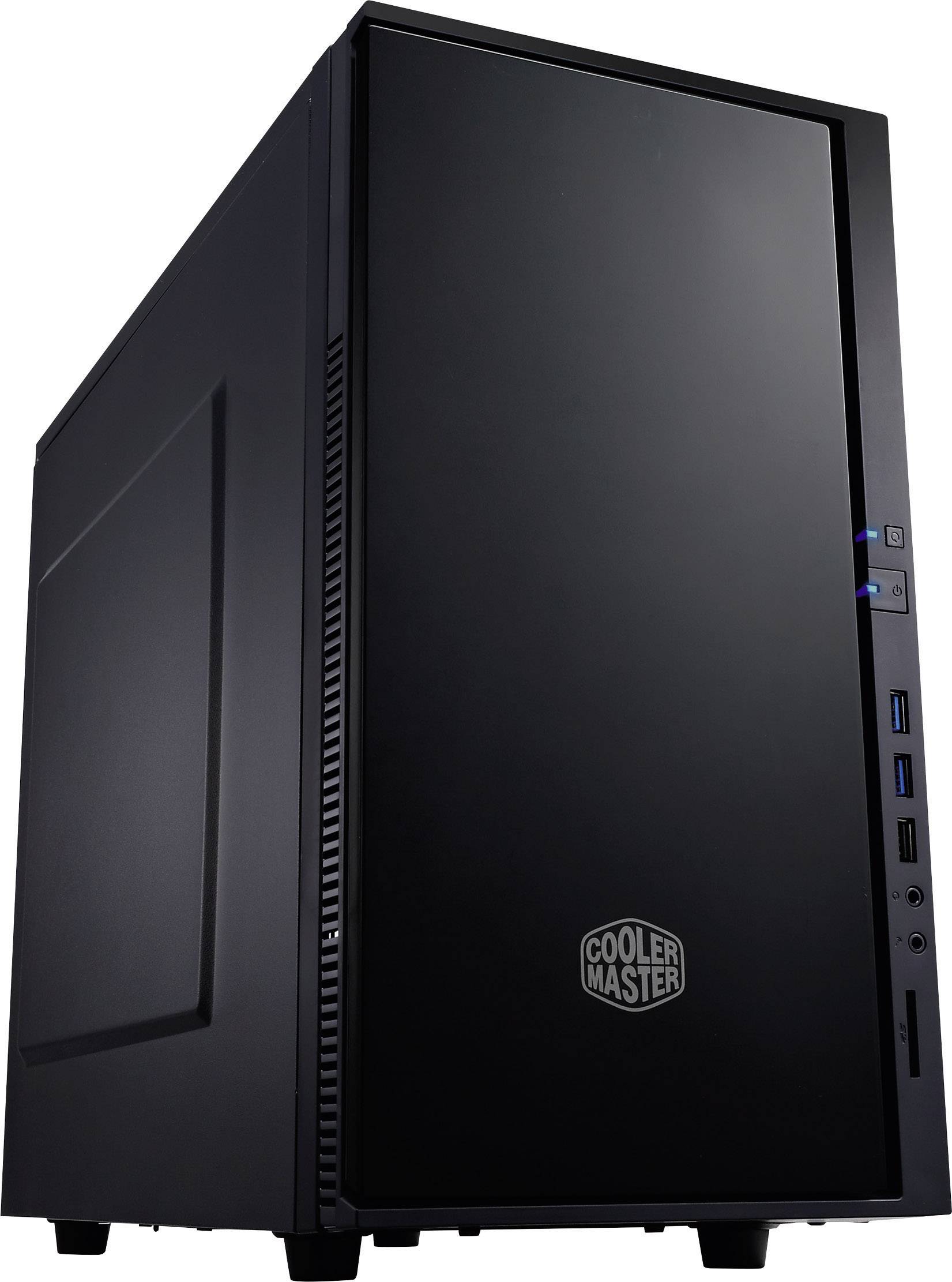 Cooler Master SIL-352M-KKN1 Midi-Tower PC-Gehäuse Schwarz