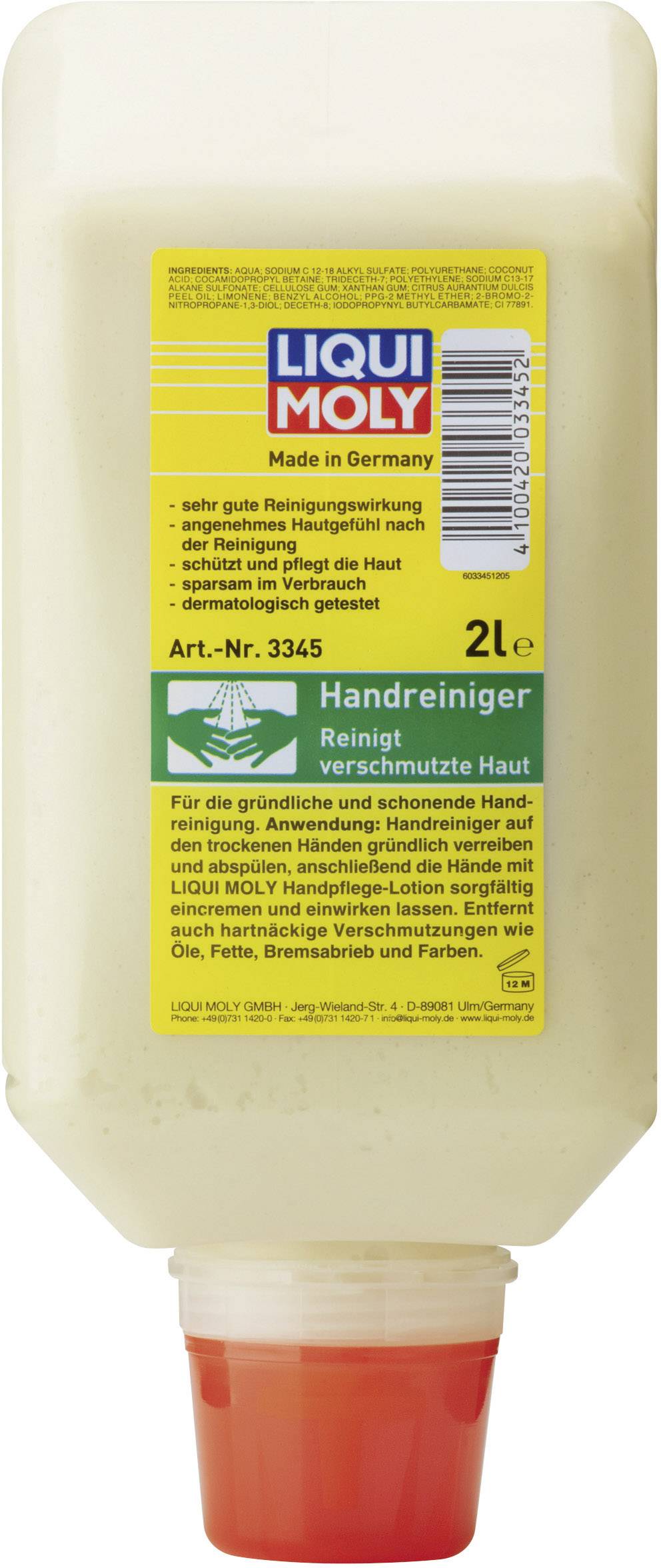 Liqui Moly 3345 Handwaschpaste 2 l 1 St.