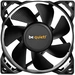 BeQuiet Pure Wings 2 PC-Gehäuse-Lüfter Schwarz (B x H x T) 80 x 80 x 25mm BeQuiet Pure Wings 2 PC-Gehäuse-Lüfter Schwarz (B x H x T) 80 x 80 x 25mm