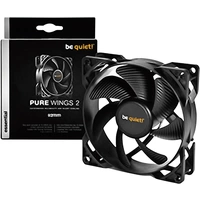 BeQuiet Pure Wings 2 PC-Gehäuse-Lüfter Schwarz (B x H x T) 92 x 92 x 25 mm BeQuiet Pure Wings 2 PC-Gehäuse-Lüfter Schwarz (B x H x T) 92 x 92 x 25 mm