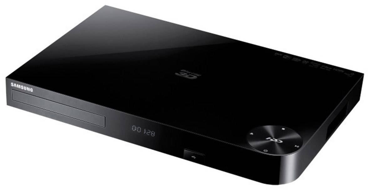 Samsung BD-H8900 3D-Blu-ray-Player mit Festplattenrecorder 1 TB Ultra HD Upscaling, Twin-HD DVB-C Tuner, Smart TV, WLAN Schwarz