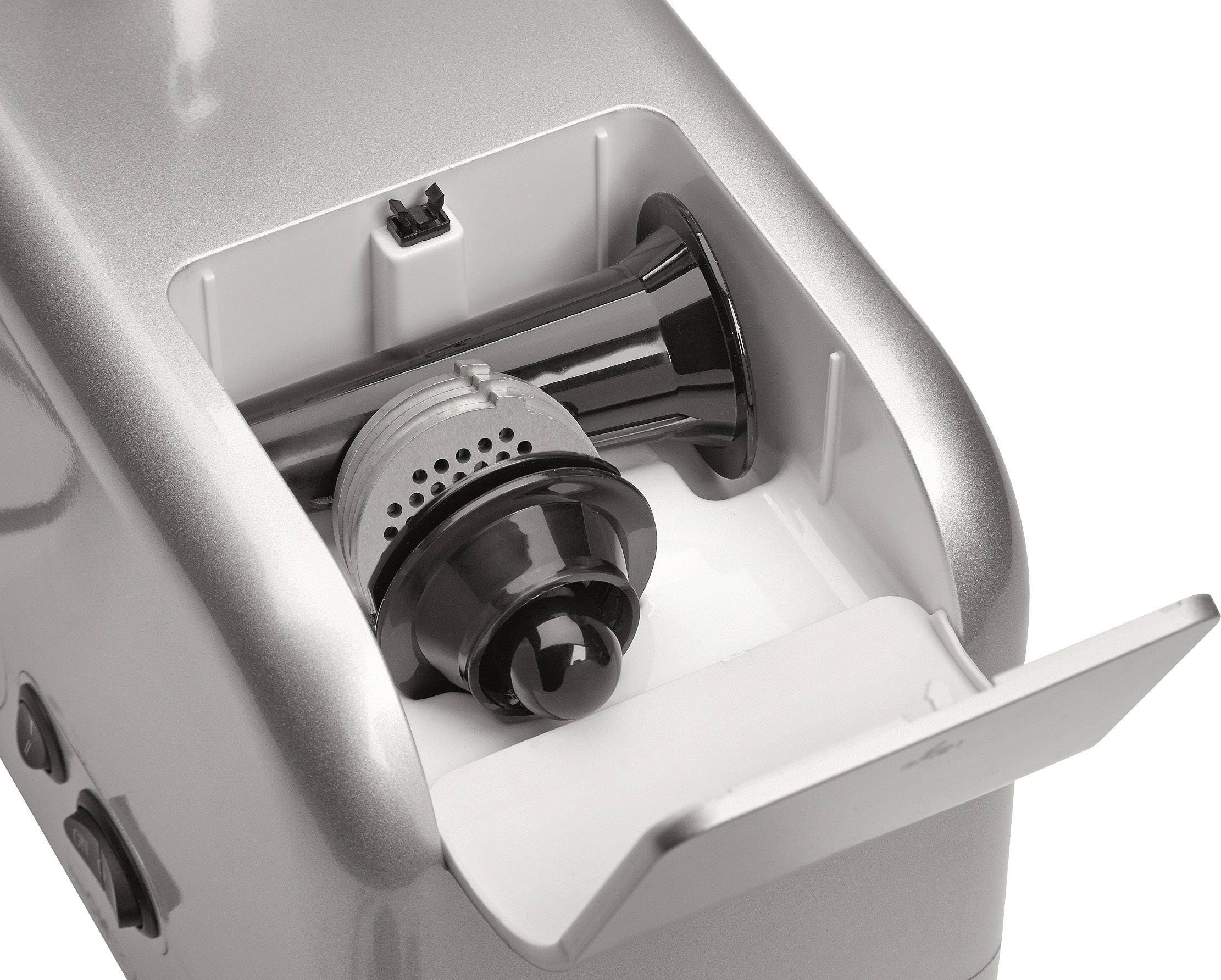 Clatronic FW3506 261691 Fleischwolf 550 W Silber-Grau