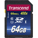 Carte SDXC Transcend Premium 400 64 GB Class 10, UHS-I