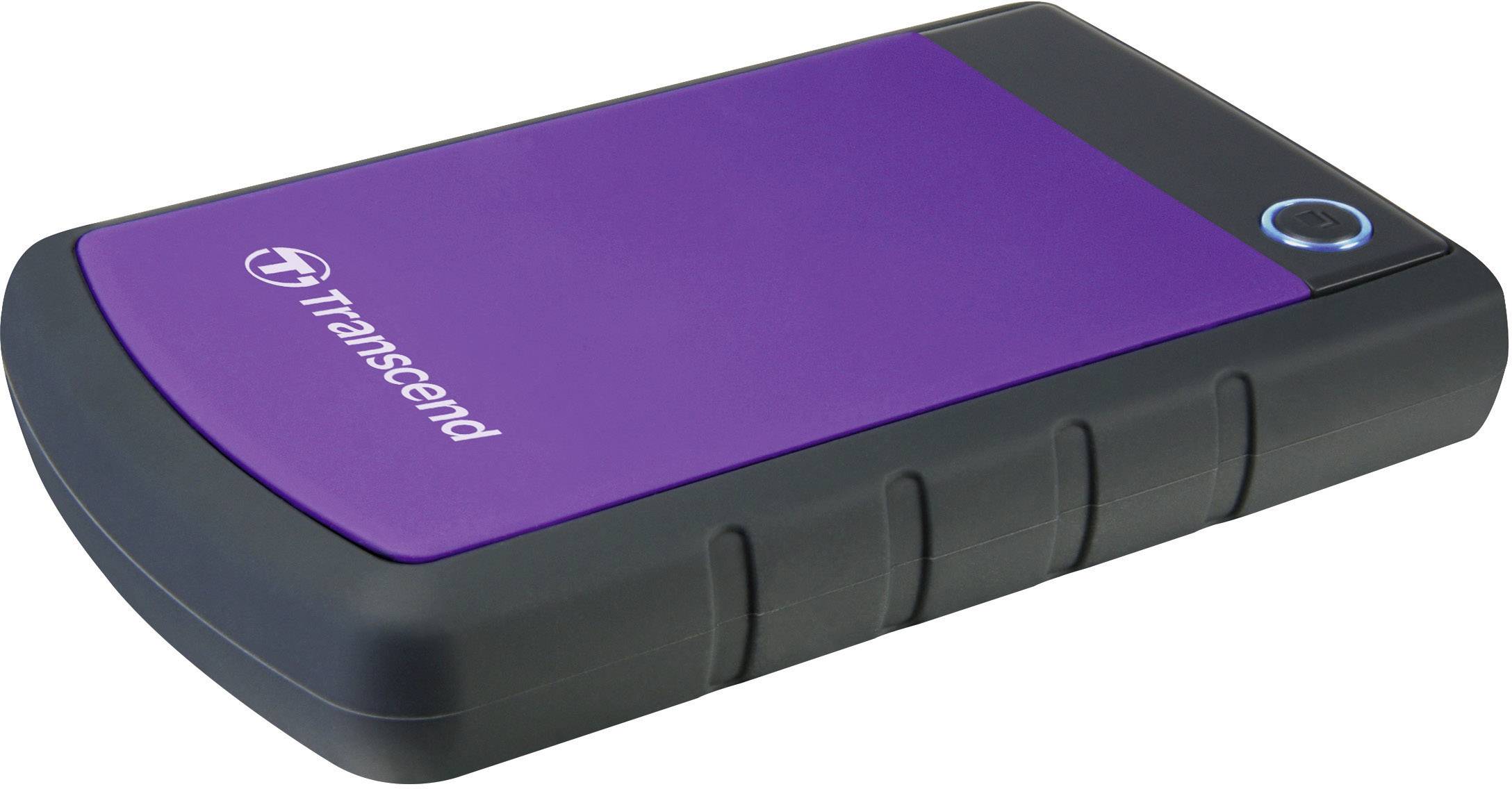 Transcend StoreJet® 25H3 4 TB Externe Festplatte 6.35 cm (2.5 Zoll) USB-A (USB 3.2 Gen 1) Purple TS4TSJ25H3P