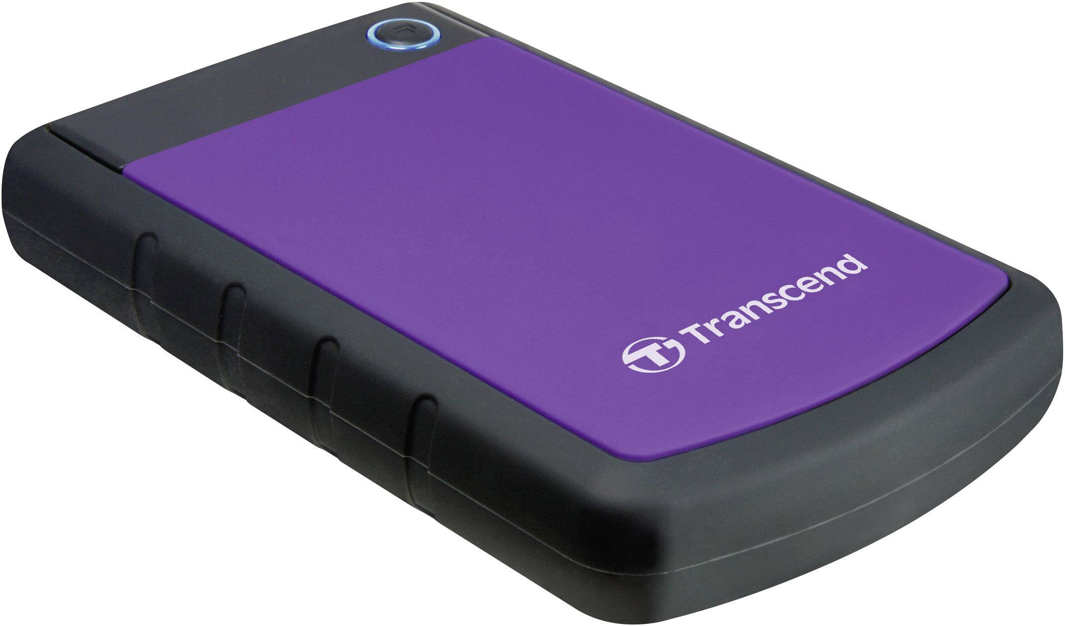Transcend StoreJet® 25H3 2TB Externe Festplatte 6.35cm (2.5 Zoll) USB-A (USB 3.2 Gen 1) Purple TS2TSJ25H3P