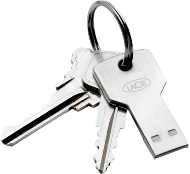 LaCie PetiteKey USB-Stick 16 GB Silber 9000347 USB 2.0