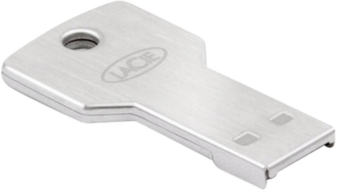 LaCie PetiteKey USB-Stick 32 GB Silber 9000348 USB 2.0