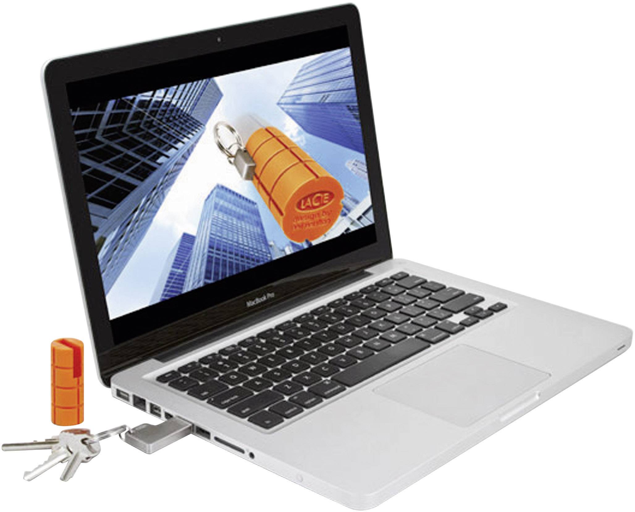 LaCie Rugged Key USB-Stick 16 GB Orange 9000146 USB 3.2 Gen 1 (USB 3.0)